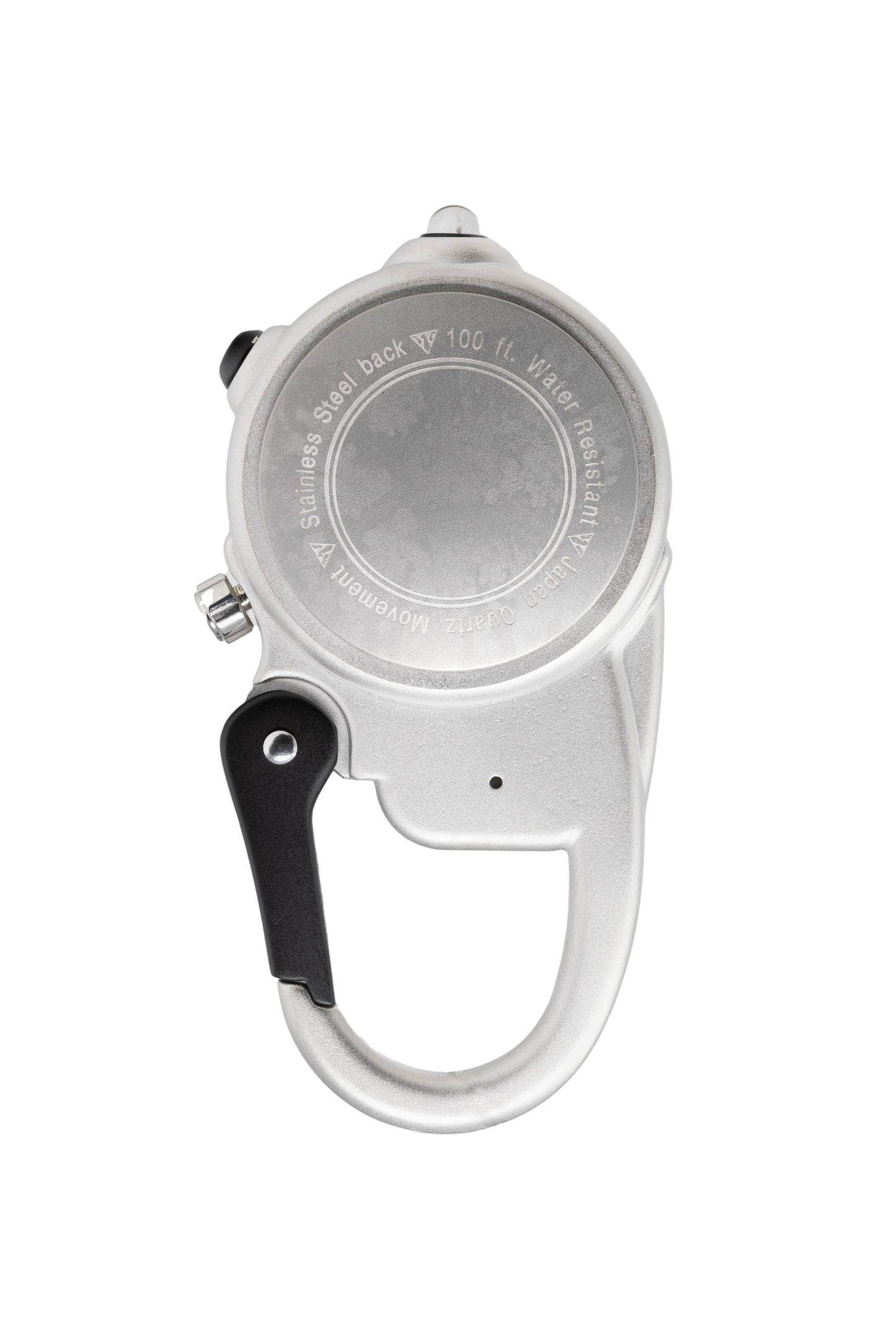 Sunray Miniclip - Red Dial Silver Case