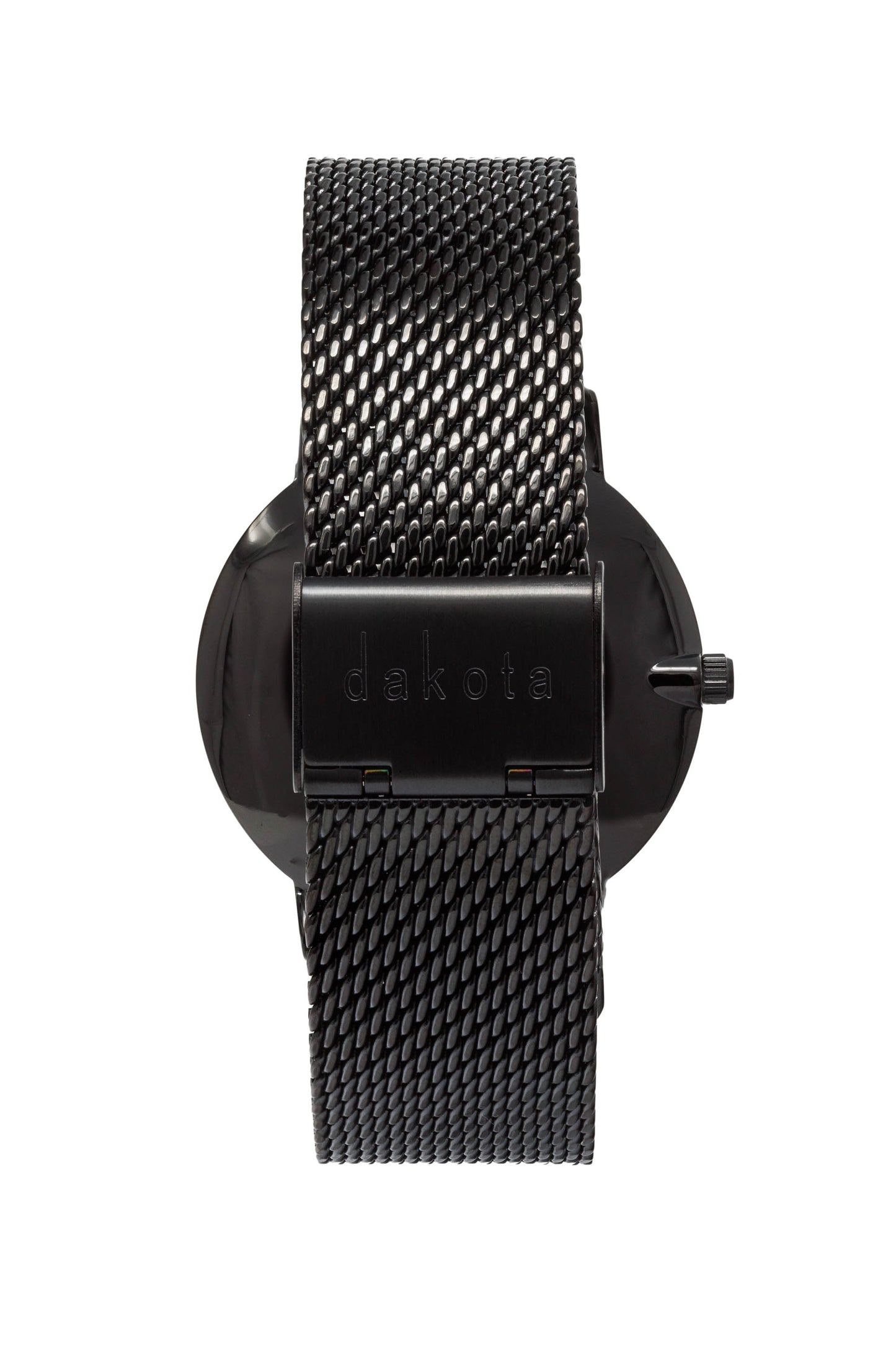 Slim Vintage - Black Case/Dial Black Mesh