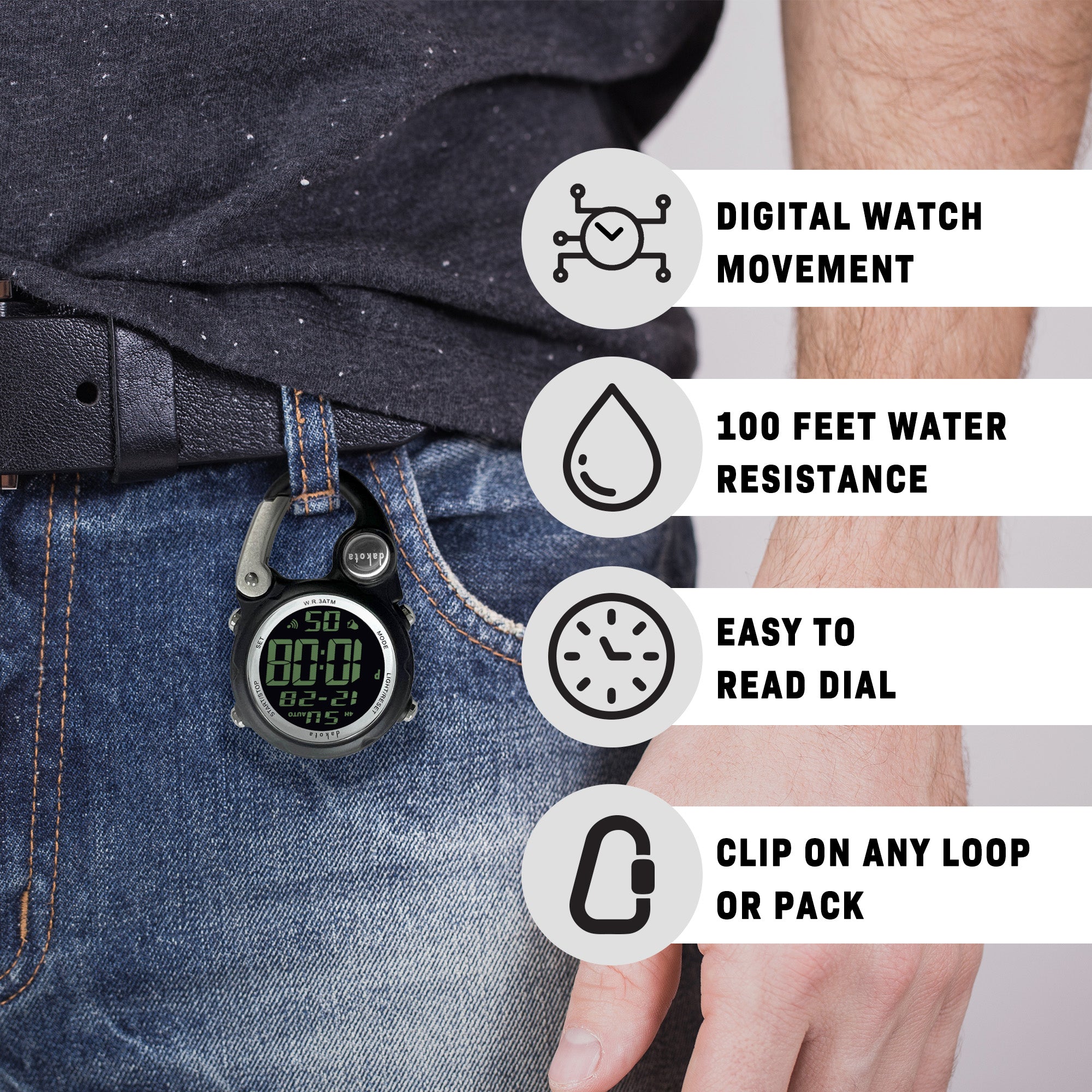 Mini Digital Clip - Black