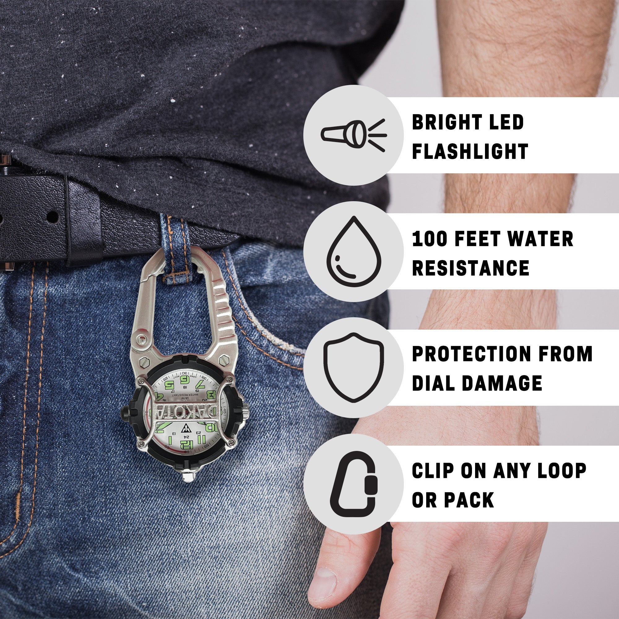 Cage Clip Silver