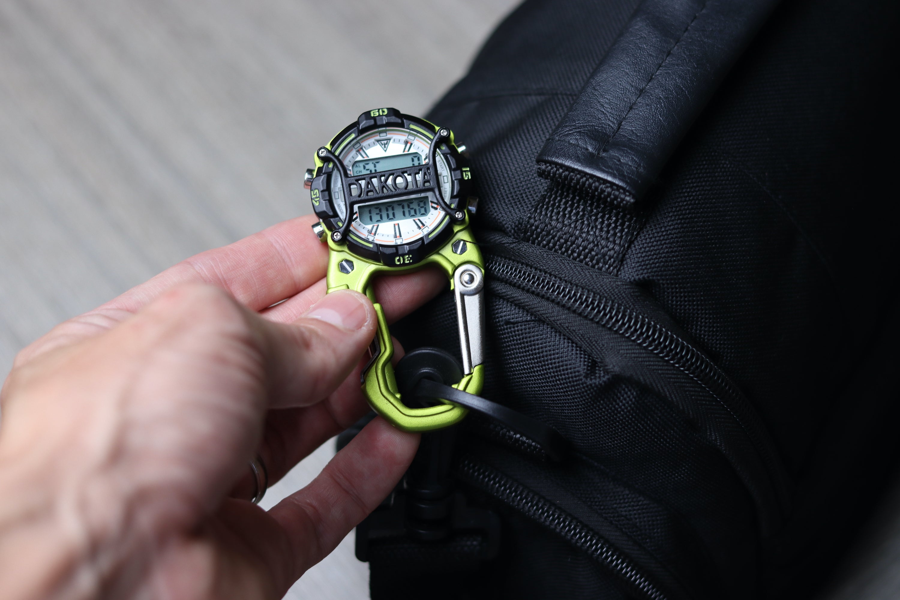 Digital Cage Clip Bottle Opener / Lime Case - Black Accents