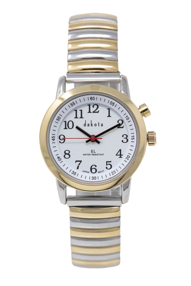 Easy Read EL - Petite Two Tone Case White Dial Twist