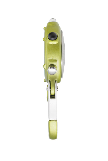 Miniclip Microlight - Lime Green Case White Dial