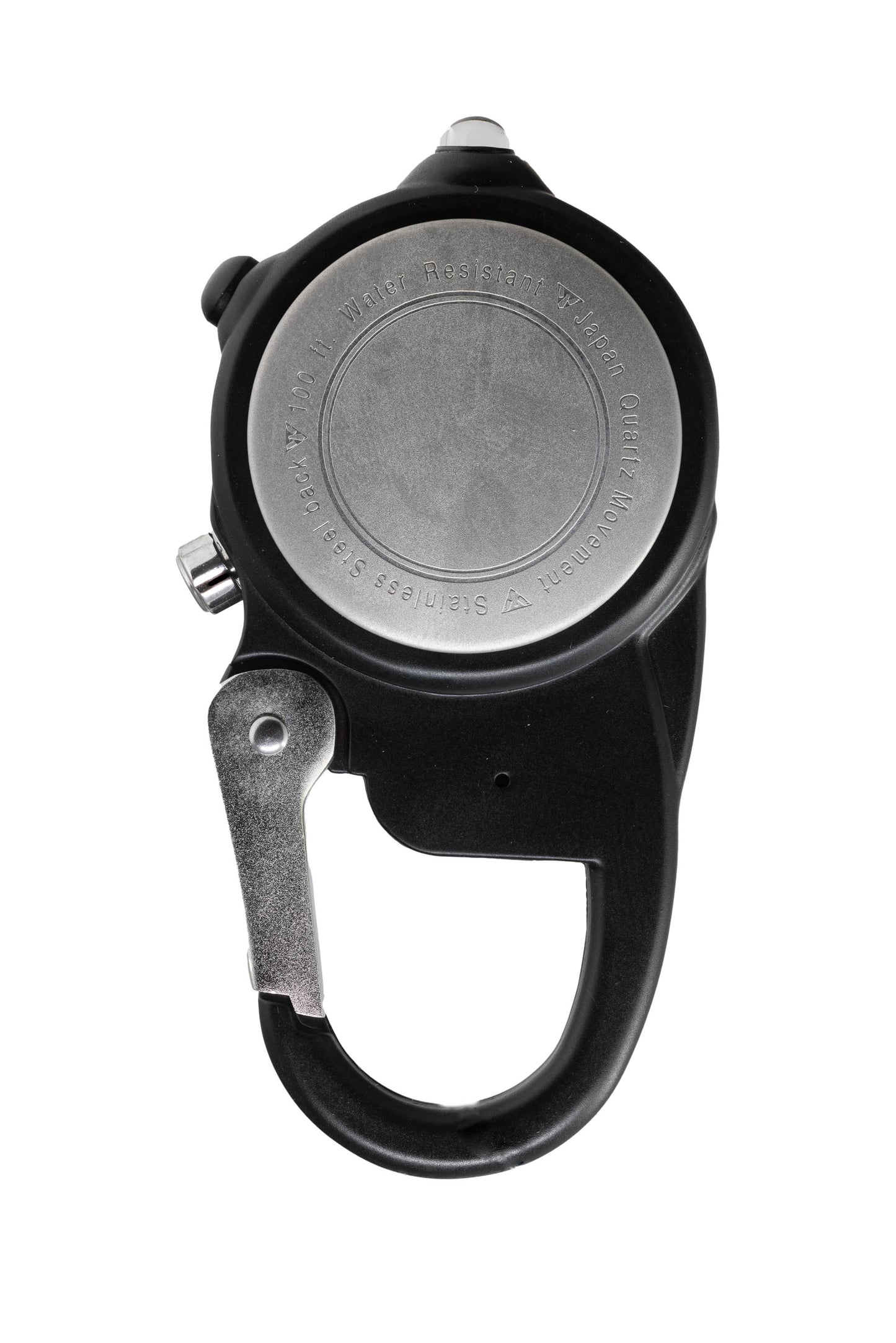 Miniclip Microlight - Black Case Blue Dial