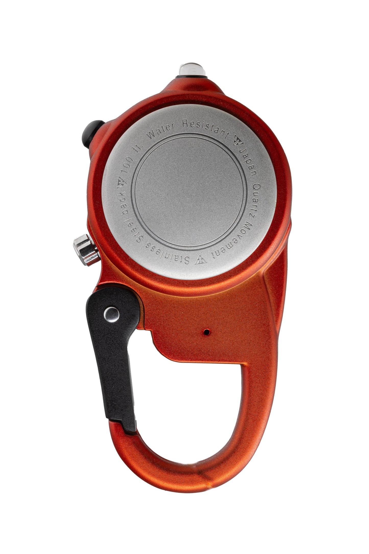 Miniclip Microlight - Orange Case Cream Dial