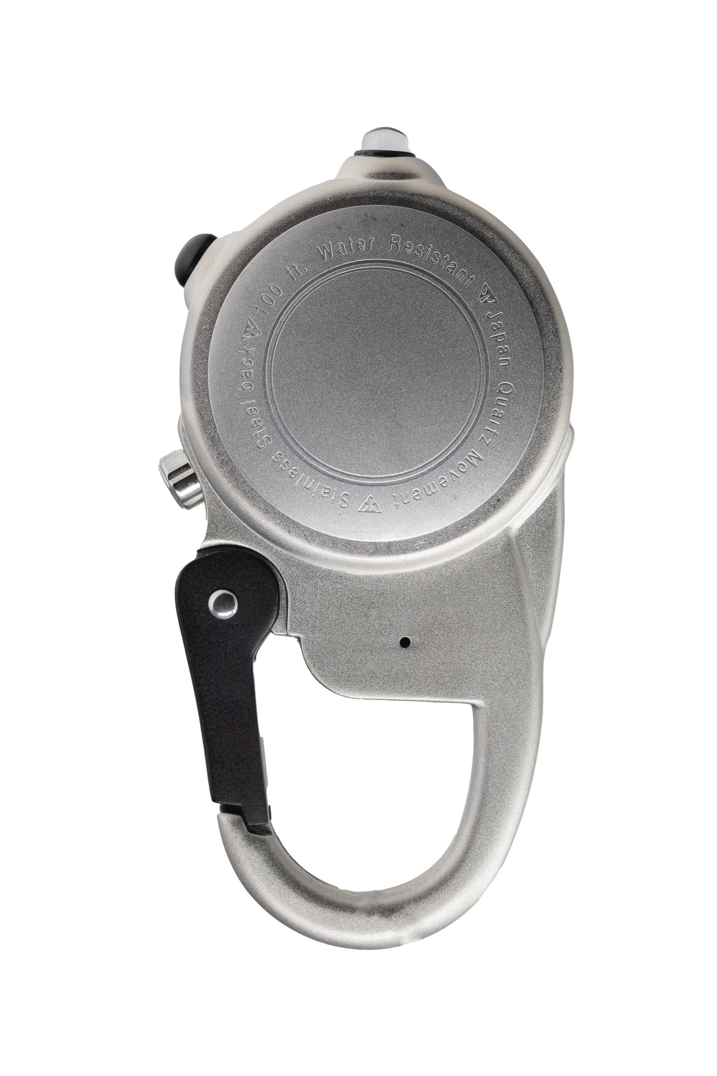 Miniclip Microlight - Silver Case Cream Dial