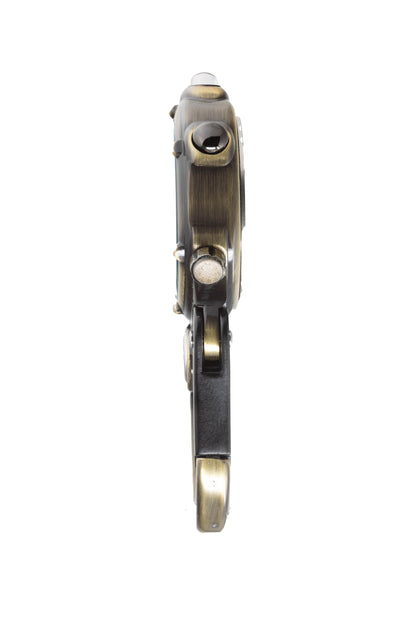 Miniclip Microlight - Antique Brass Case Cream Dial