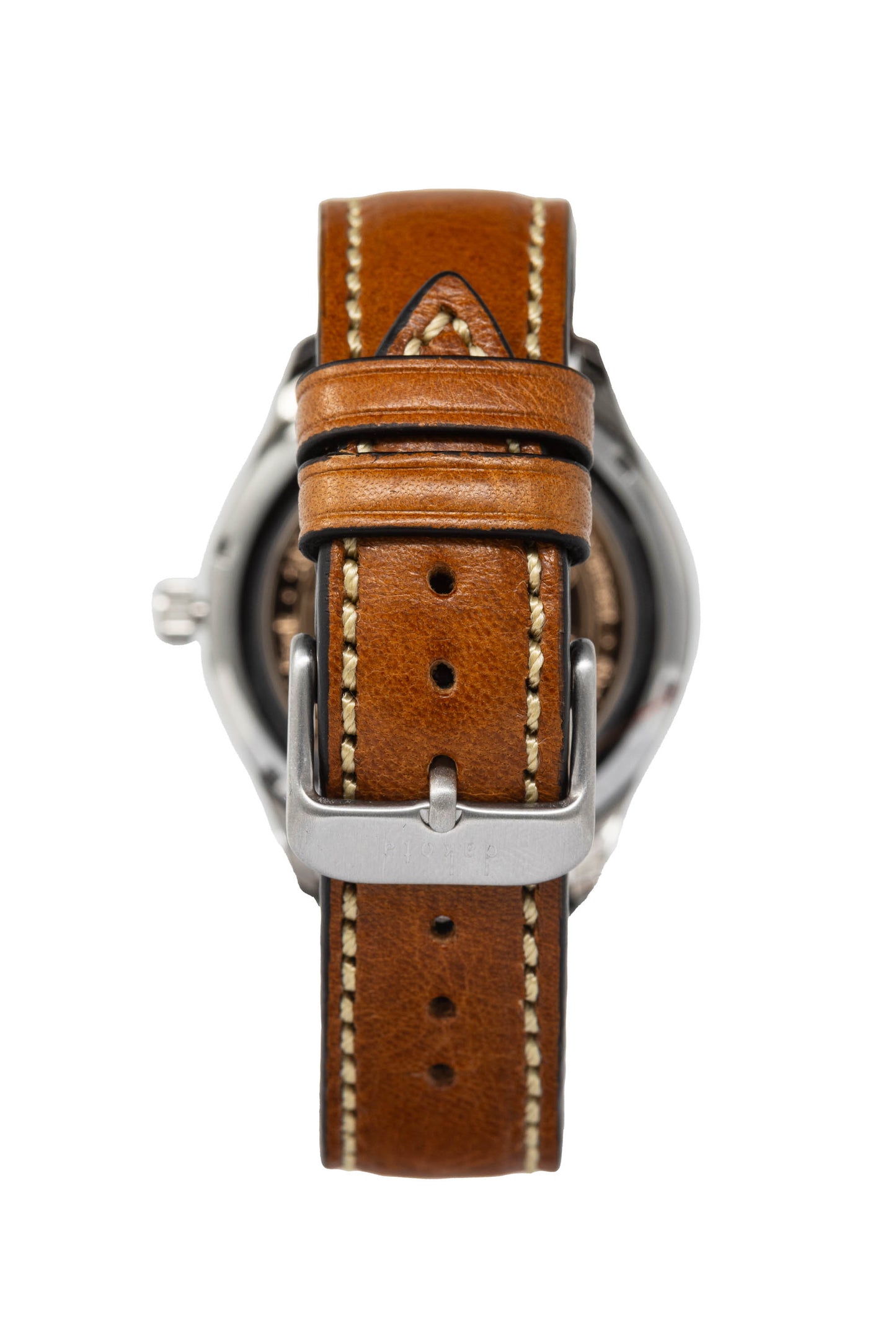 Copperback - SS Case Copper Dial Corfu Leather Band