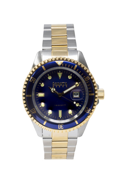 Steel 1000ft - 42mm - Two Tone Blue Dial