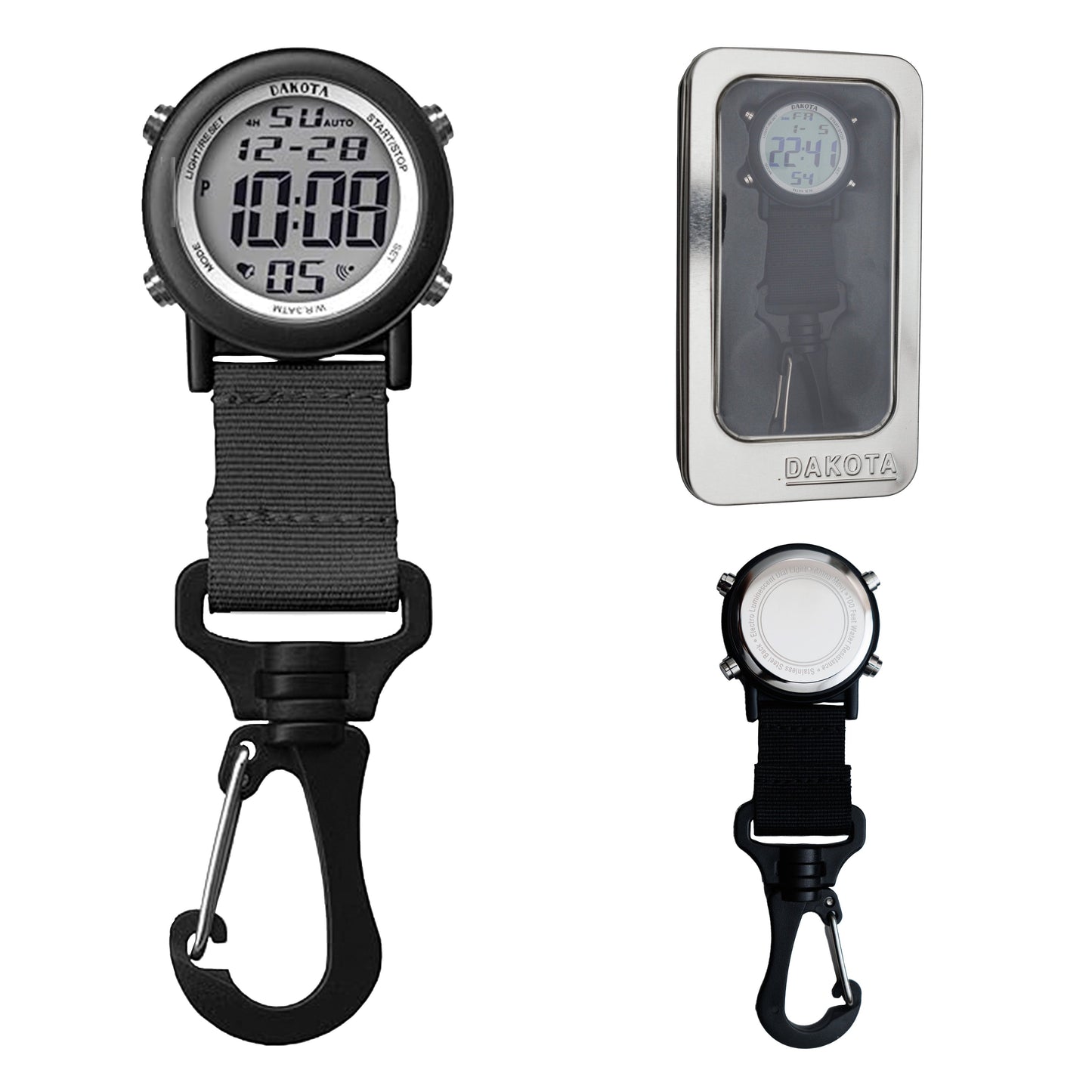 Digital Backpacker - Black Case with Black Nylon Strap
