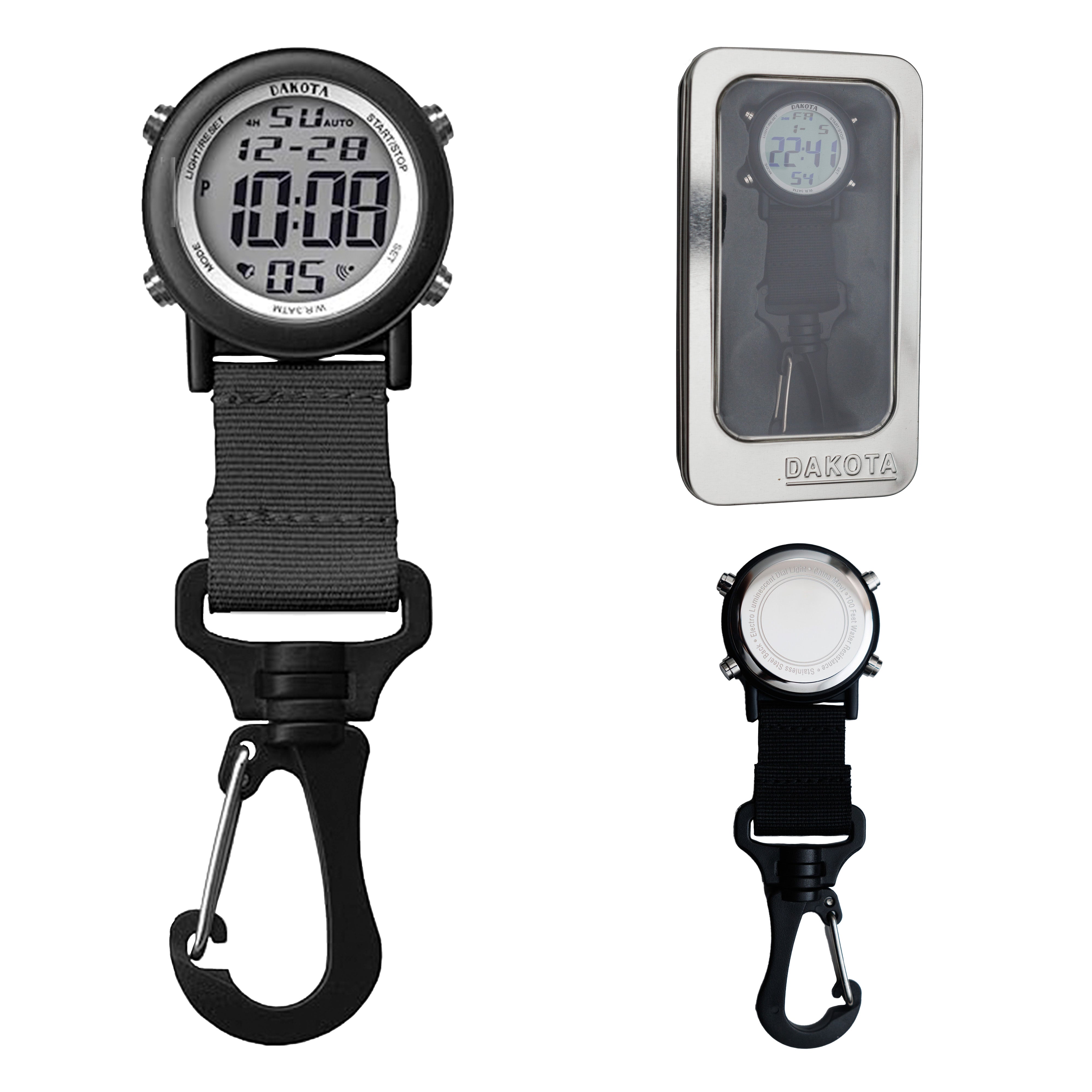 Digital Backpacker - Black Case with Black Nylon Strap