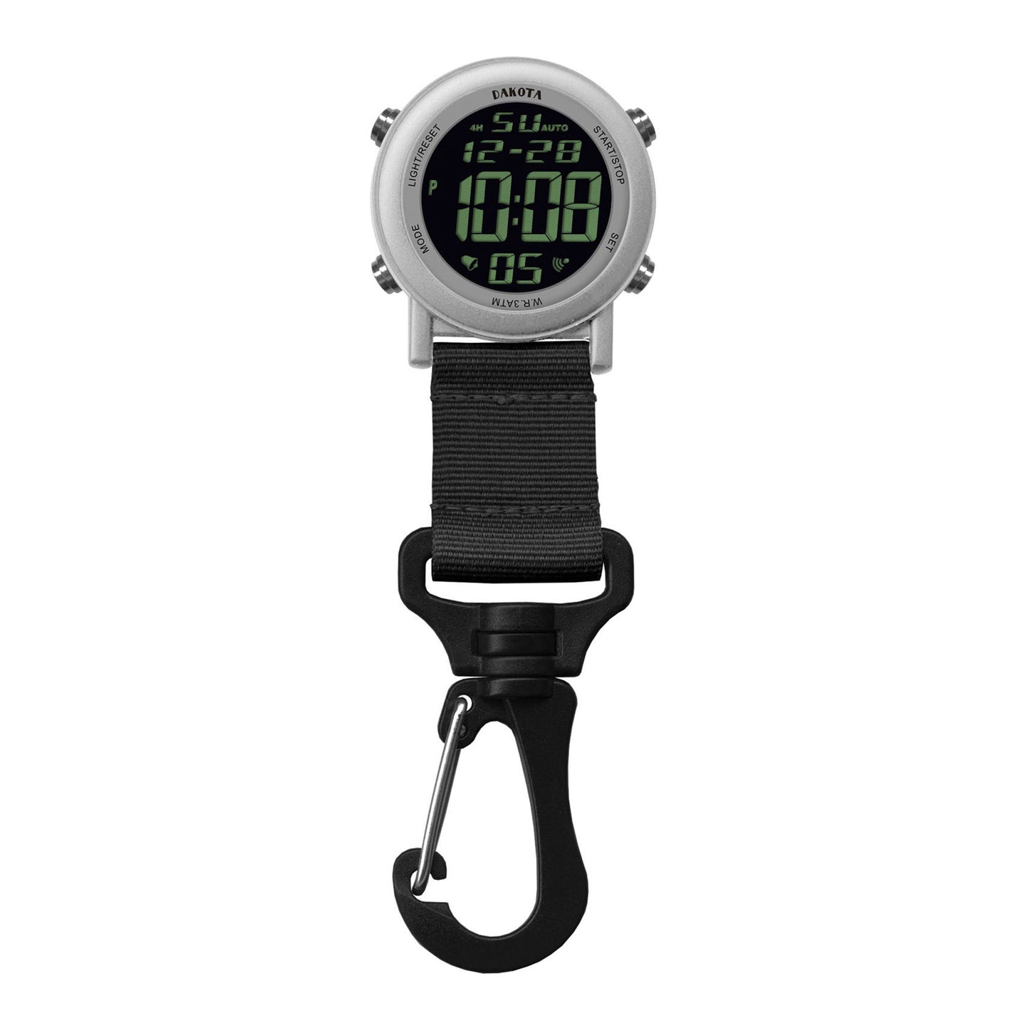 Digital Backpacker - Silver Case with Black Nylon Strap