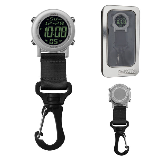 Digital Backpacker - Silver Case with Black Nylon Strap
