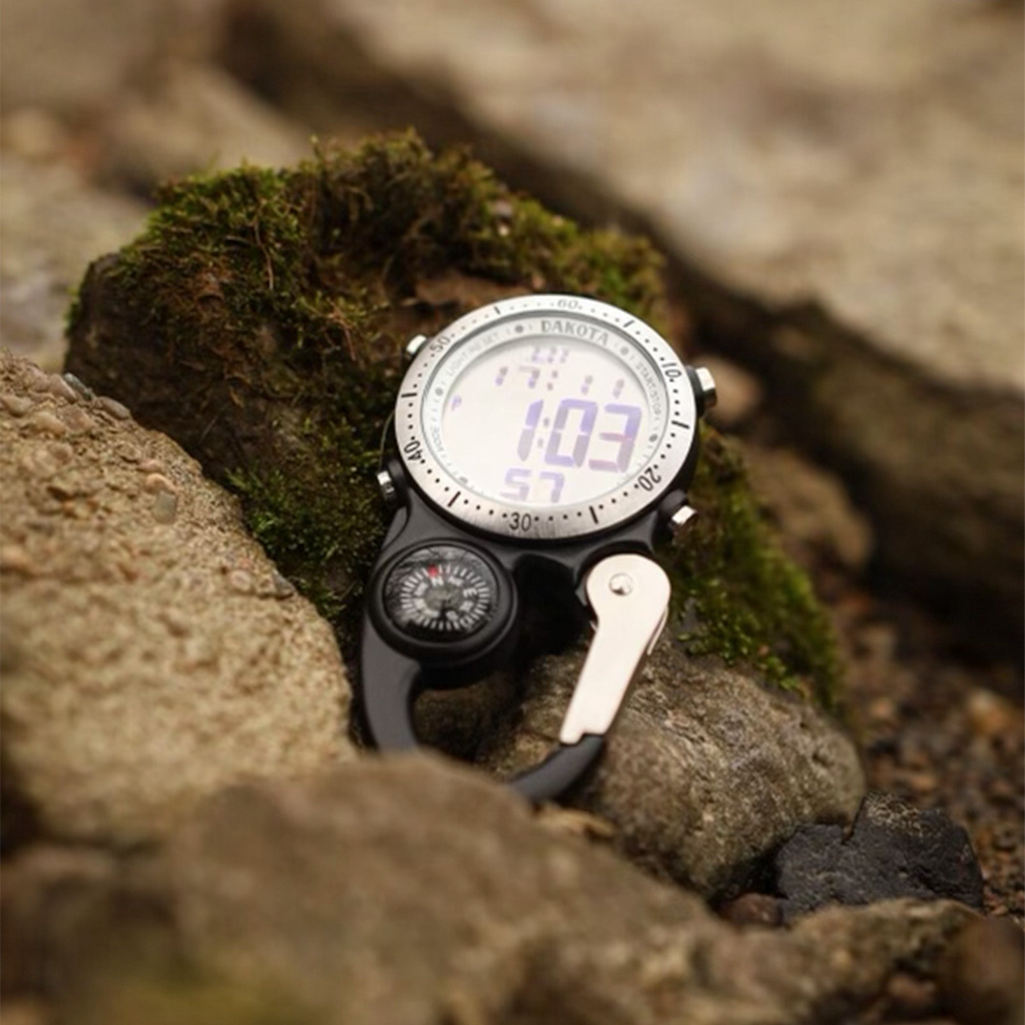 Digiclip - Black Case Silver Bezel