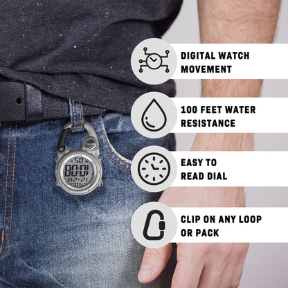 Mini Digital Clip - Silver