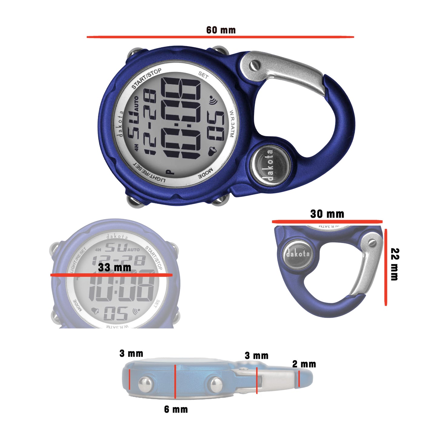Mini Digiclip - Dark Blue