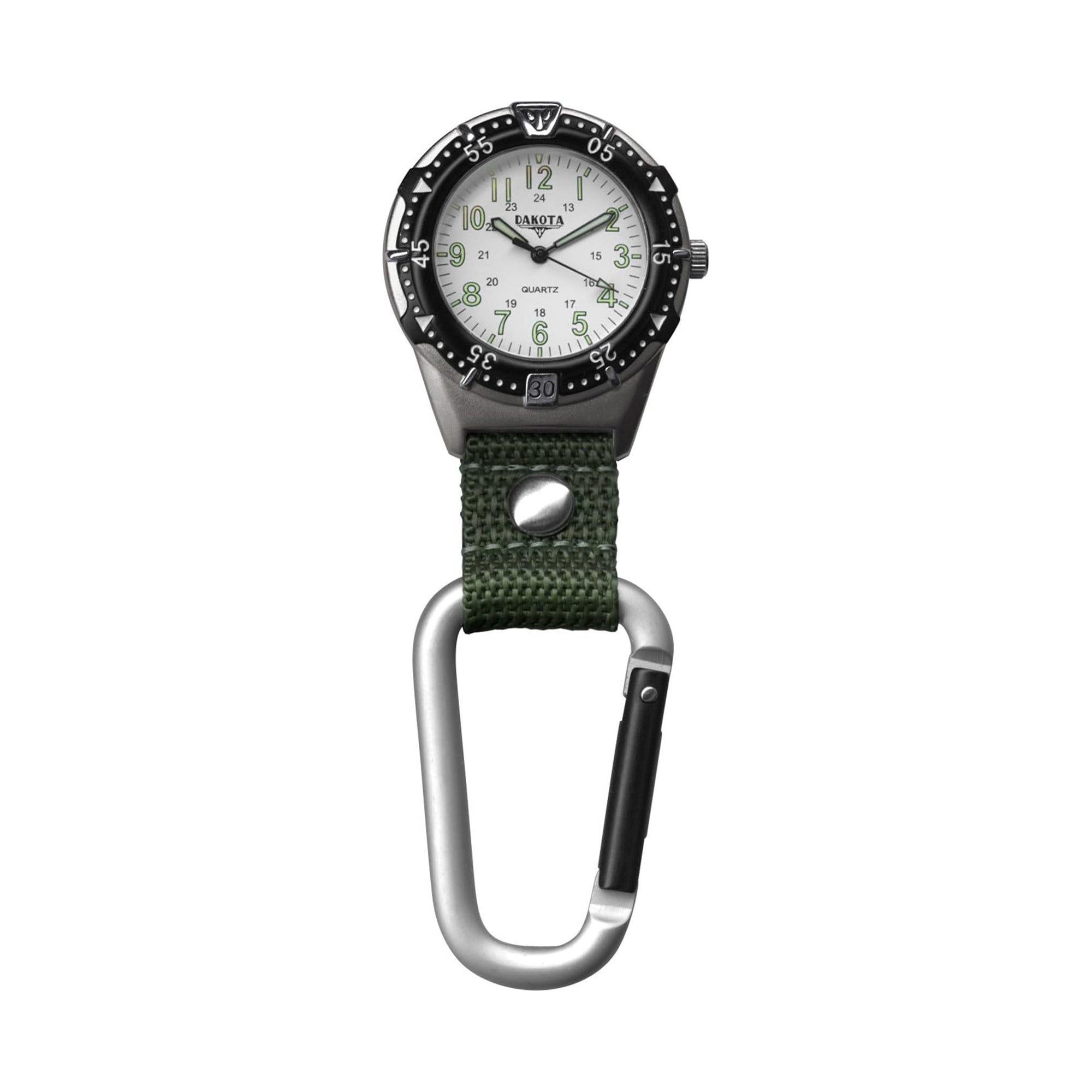 Aluminum Backpacker - Silver Case White Dial