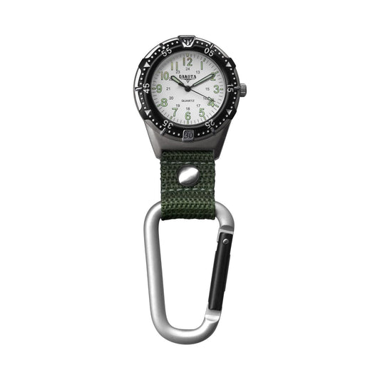 Aluminum Backpacker - Silver Case White Dial