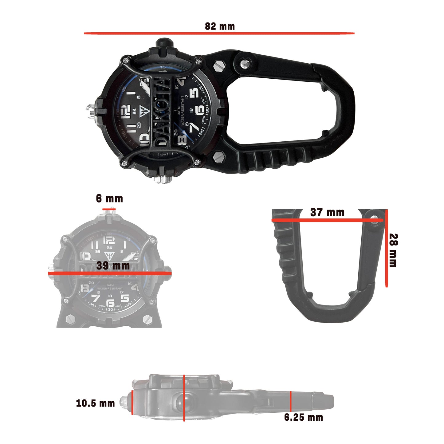 Cage Clip - Black