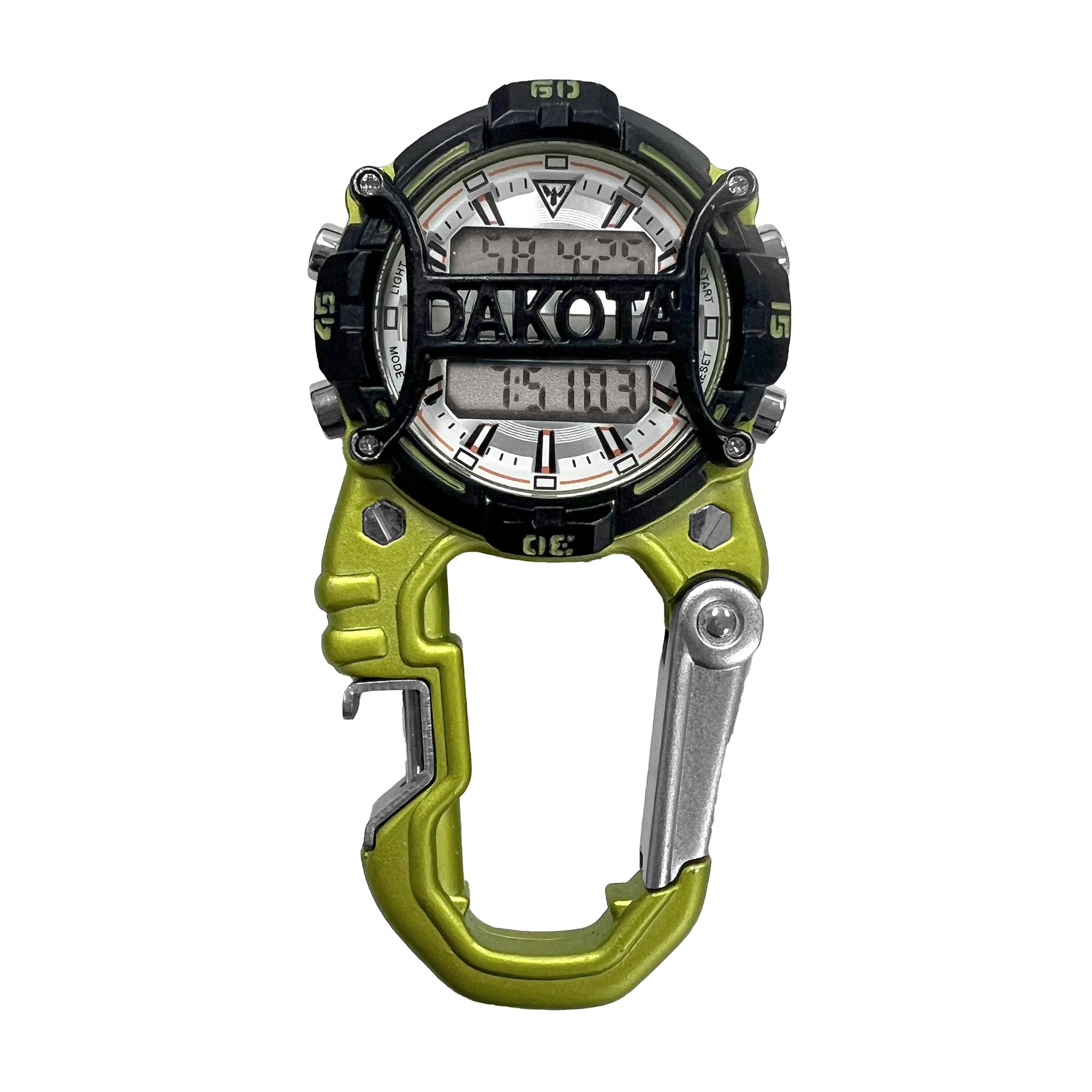 Digital Cage Clip Bottle Opener / Lime Case - Black Accents