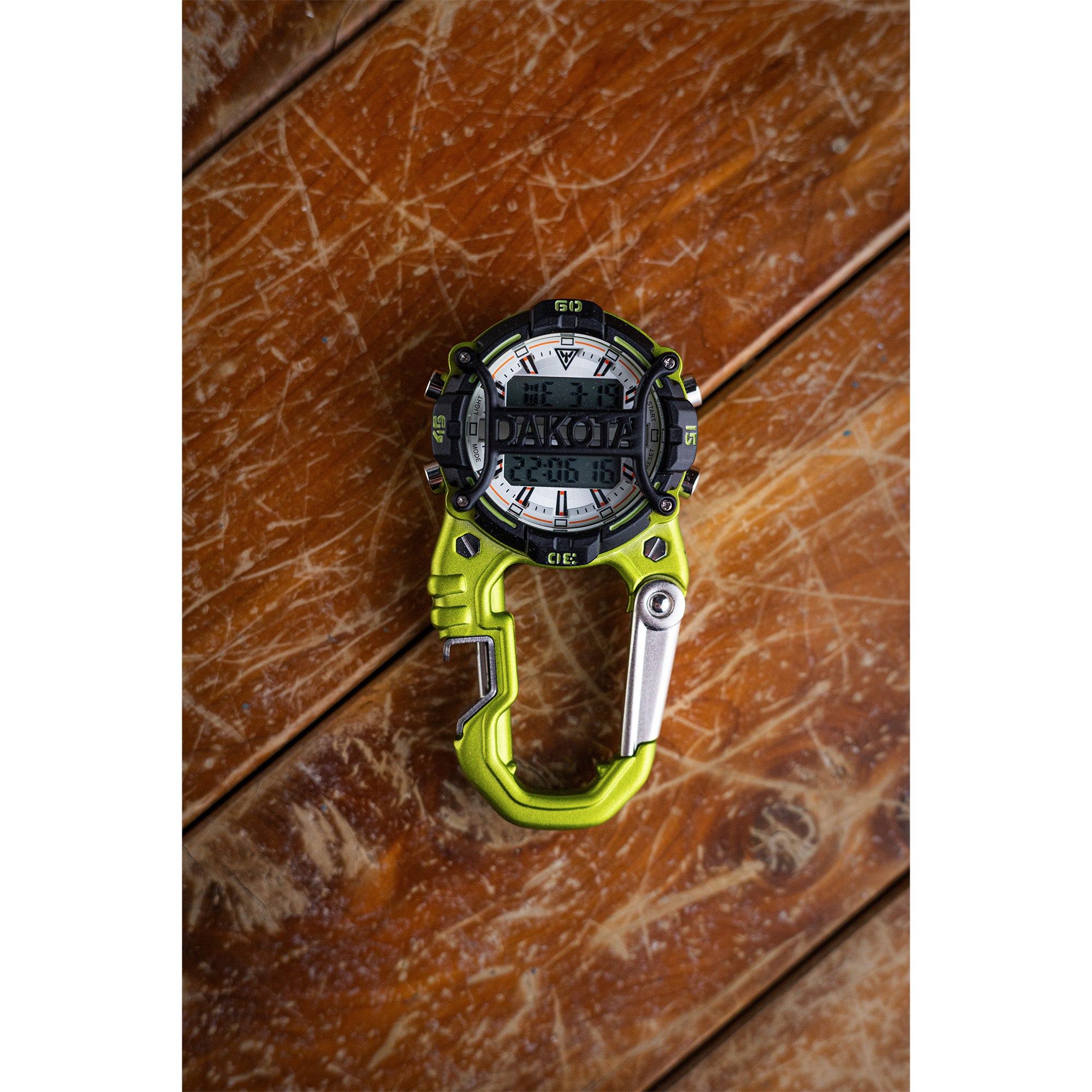 Digital Cage Clip Bottle Opener / Lime Case - Black Accents