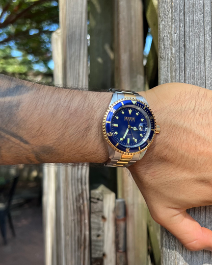 Steel 1000ft - 42mm - Two Tone Blue Dial