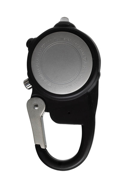 Sunray Miniclip - Black Case Silver Dial