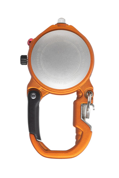 Bottle Opener Miniclip Microlight - Orange/Black Case White Dial