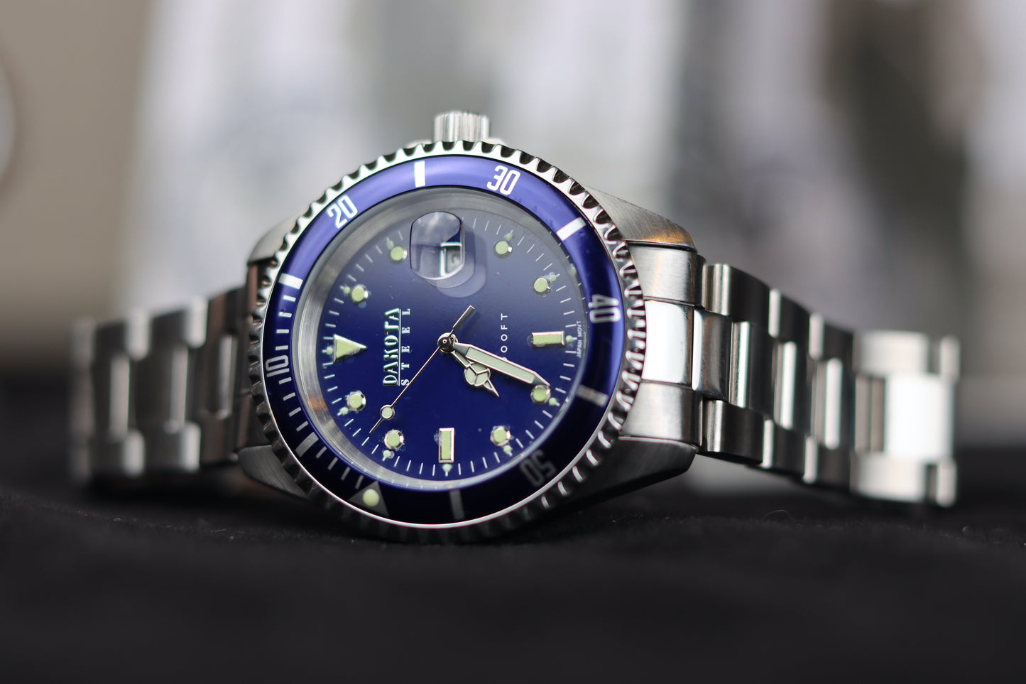 Steel 1000ft - 42mm - Stainless Steel - Blue Dial