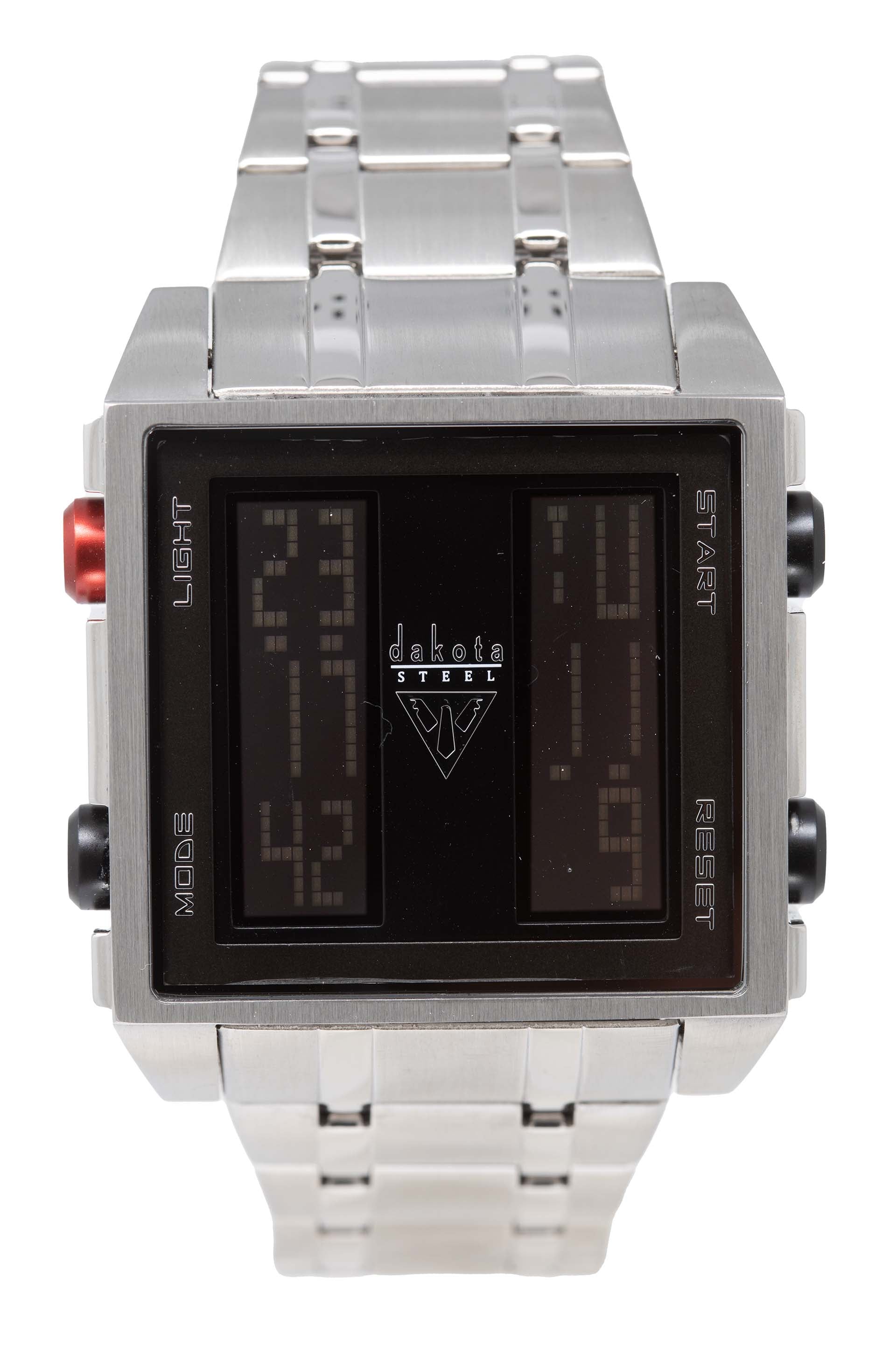 Square shape digital watch, stainless steel| Alibaba.com