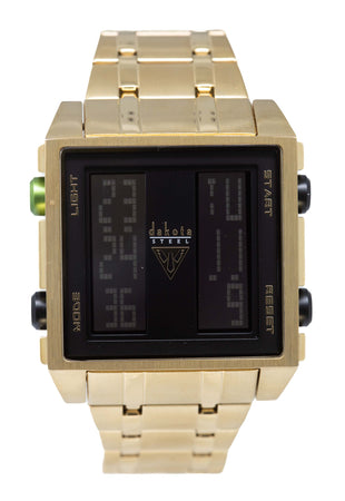 SKMEI Men's Waterproof Digital Watch, Square Large Face Analog Quartz Wrist  Watch Sports Watch, with Multi-Time Zone Waterproof Stopwatch - Walmart.com